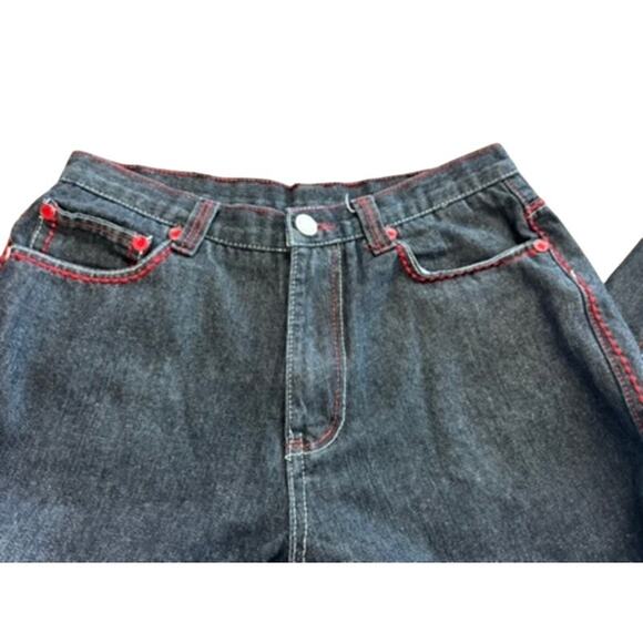 "COOGI" VTG Retro Jeans SZ M Y2K Vintage Denim Skater core Distressed Fashion - Picture 6 of 16